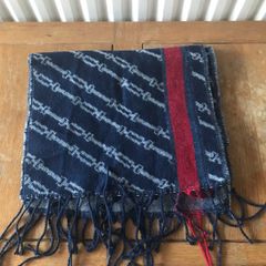 Topshop Scarf - Blue / Red