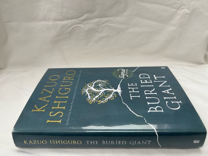 Kazuo Ishiguro The Buried Giant SIGNED Hardback 2015 Faber Nobel Prize Author