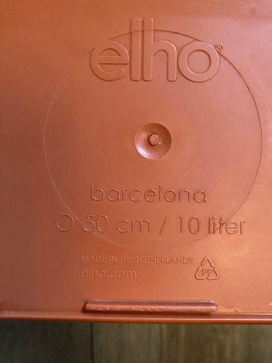 Flowerpot elho Barcelona 50cm 10L