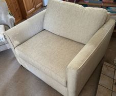 Armchair fold out bed