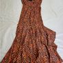 Never Fully Dressed Animal Print Asymmetrical Midi Dress RRP 115E Image 5