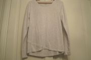 Lady's Grey Long Sleeved Sports Top