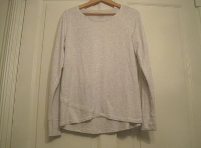 Lady's Grey Long Sleeved Sports Top