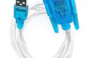 NEW USB to RS232 Serial Port 9 Pin DB9 COM Adapter Convertor Cable