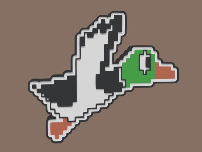 Retro Duck Hunt Lightbox