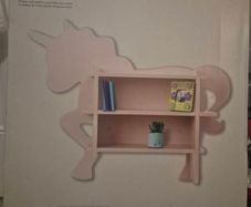 Pink Unicorn shelf
