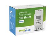 GreenBlue GB104 Programmable Timer Switch Time Relay Digital LCD DIN 16A Rail 220V