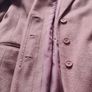 Designer Dusty Pink Tailored Coat Image 10