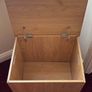 Oak Effect Blanket Box - Perfect Condition Image 5