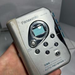 Panasonic RQ-CR18V portable cassette player with a built-in AM/FM radio.