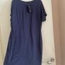 Blue short sleeve dress Image 6