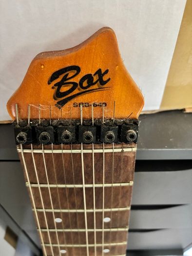 Double Guitar Model SRB640 handmade by BOX in Australia