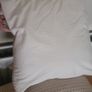 4x Large Cushions in a Cream Waffle Effect Material Image 3