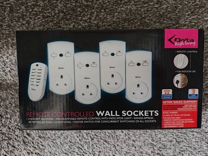Remote Control Wall Sockets