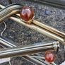 10 X Mid Century Kee-Lok Brass Handbag Frames(NOS) Image 8