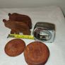 Handcrafted wooden Coaster Set Image 6