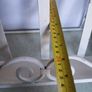 Vintage Cast Iron Cookbook Stand Holder Large Cookbook Holder White Metal Cookbook Stand for Kitchen iPad Recipe Book Stand Image 3