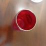 Vintage gilded ruby glass possibly murano Image 4