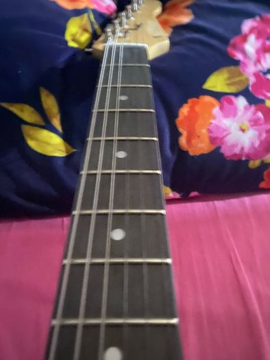g4m electric guitar with custom paint