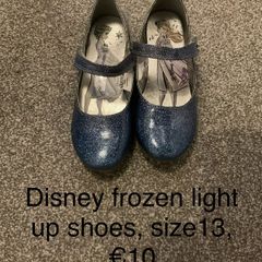 Disney frozen light up shoes, size 13