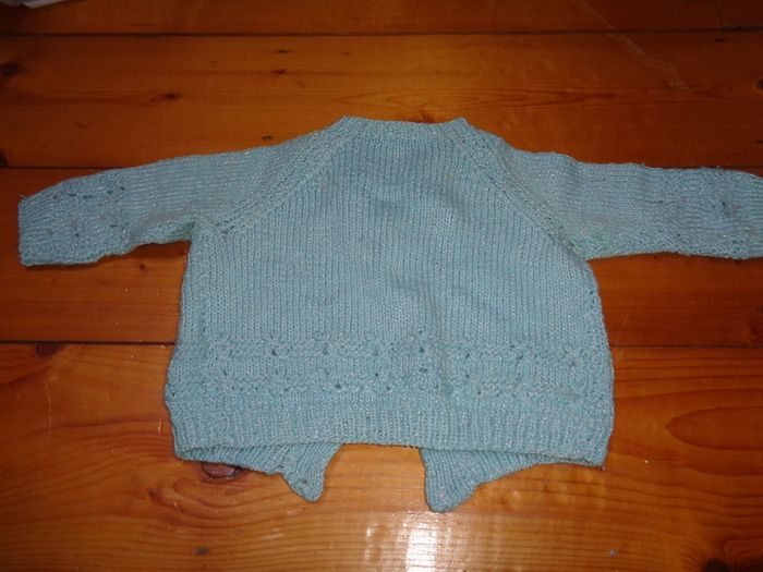 Hand Knitted Baby Cardigan for Sale
