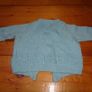 Hand Knitted Baby Cardigan for Sale Image 3