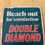 Double Diamond pint glass and beer mats Image 6