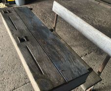 Old school bench