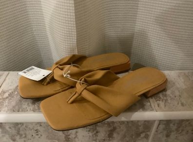 New Mustard Sandals