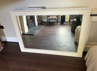 Rectangular large mirror