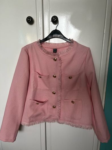 Pink blazer