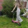 Space Scooter - Pink.(Foldable)+ 2 Kids skate pads set.Excellent working condition Image 8