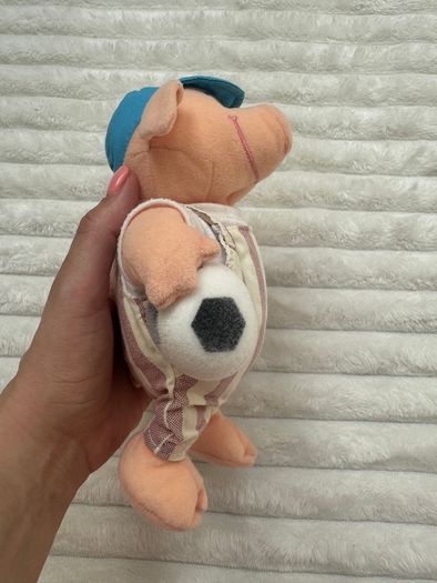 Preston Pig Vintage Soft Toy Plush Used Dirty Please see pictures