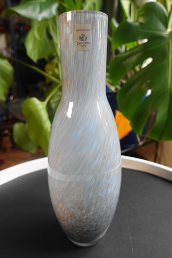 Zweisel 1872 Art Glass Vase