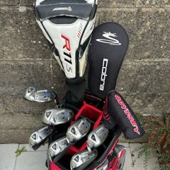Full set of golf clubs