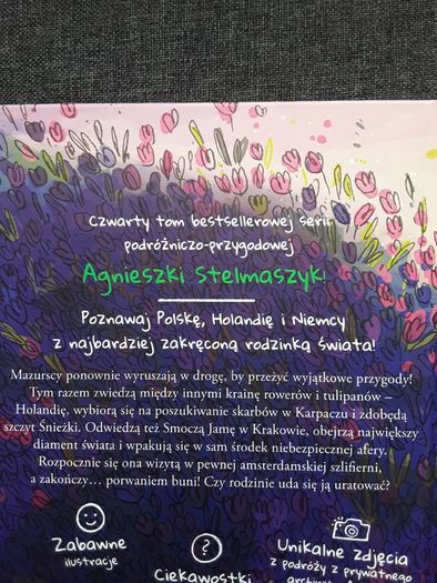 Ksiazka dla dzieci Zestaw nowych ksiazek Agnieszki Stelmaszyk Mazurscy w podrozy