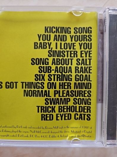 Pet Lamb CD - Tenderness