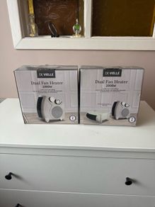 De Vielle Fan Heater - brand new