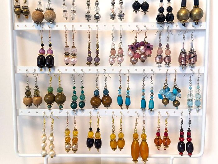 Handmade earrings with Vintage/Antique beads for Fundraising!