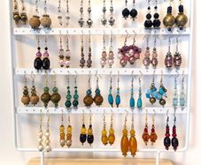 Handmade earrings with Vintage/Antique beads for Fundraising!
