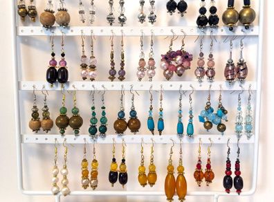 Handmade earrings with Vintage/Antique beads for Fundraising!