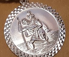 Silver st Christopher