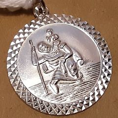 Silver st Christopher