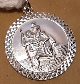 Silver st Christopher