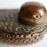 Vintage  Duck Mid-century  Small Pill Jewelry Holder Image 5