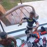 Vintage Action Man 1997 comes with box full set Collectable toys kids girls boys  toys superheroes figurines snowboard sleigh roller skates extra pairs of shoes  t-shirts shorts and body warmers backpack face mask and swings shovel fire throwers accessori Image 4