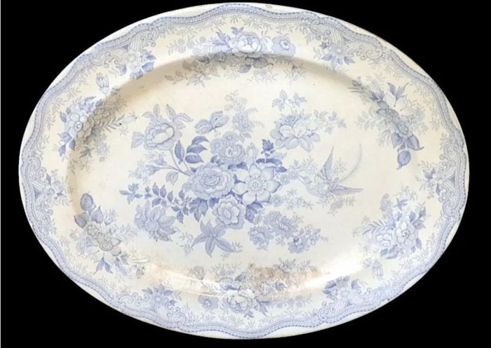 Antique French Ironstone Serving Platter