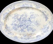 Antique French Ironstone Serving Platter