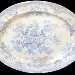 Antique French Ironstone Serving Platter