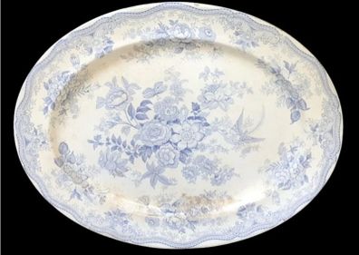 Antique French Ironstone Serving Platter